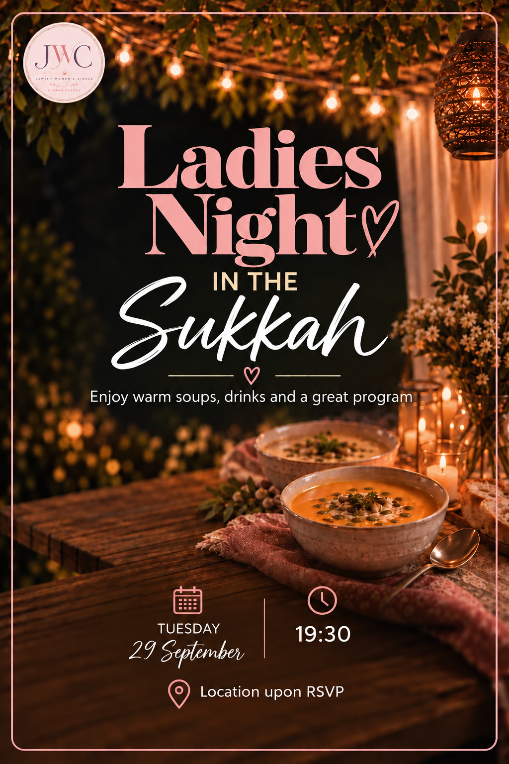 Womens Sukkah Under the Stars